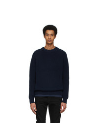 RE/DONE Navy Fisherman Sweater