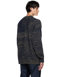 Nanamica Navy Marled Sweater