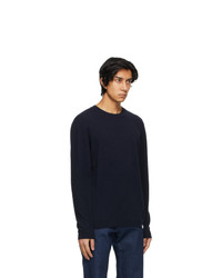 Norse Projects Navy Merino Sigfred Sweater