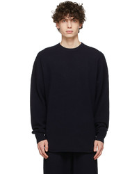 Extreme Cashmere Navy N53 Crew Hop Sweater