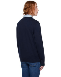 Lacoste Navy Patch Sweater