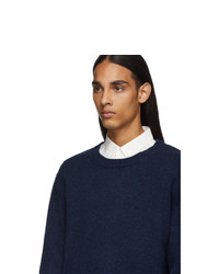 A.P.C. Navy Pullover Sweater