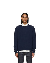 A.P.C. Navy Pullover Sweater