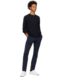 Theory Navy Regal Sweater