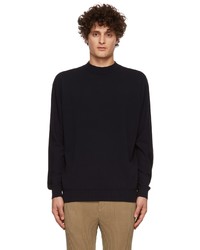 Homme Plissé Issey Miyake Navy Smooth Knit Sweater