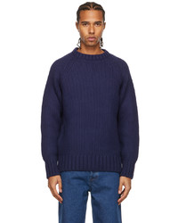 A.P.C. Navy Suzanne Koller Edition Ethan Sweater