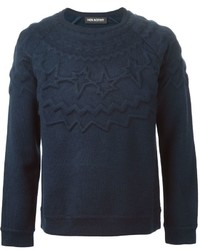Neil Barrett Raised Pattern Sweater