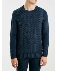 Topman Only Sons Navy Sweater