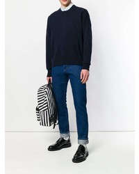 AMI Alexandre Mattiussi Oversize Fit Crewneck Sweater