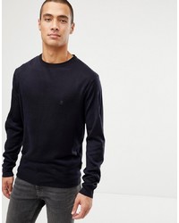 French Connection Plain Logo Crew Neck Knit Jumper