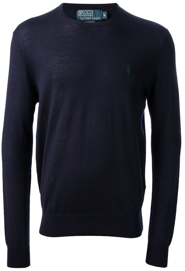 Polo Ralph Lauren Crew Neck Sweater, $148 | farfetch.com | Lookastic