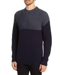 French Connection Regular Fit Stripe Fisherman Sweater