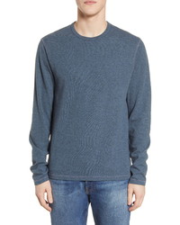 Frame Reversible Cotton Crewneck Sweater