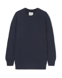 Hillier Bartley Ribbed Cashmere Sweater