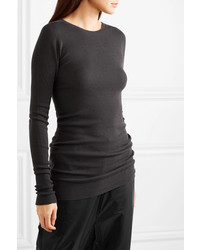 Rick Owens Ribbed Wool Sweater