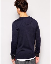 Ringspun Jumper With Crew Neck