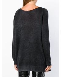 Avant Toi Slash Neck Sweater