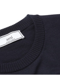 Ami Slim Fit Merino Wool Sweater