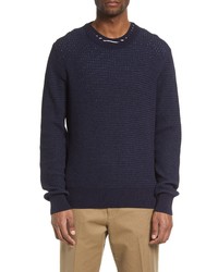 Club Monaco Sunset Crewneck Sweater In Blue At Nordstrom