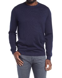 Nordstrom Tech Smart Crewneck Sweater In Navy At