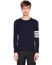 Thom Browne Intarsia Stripes Cashmere Sweater