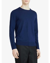 Burberry Tipped Cotton Jersey Sweater