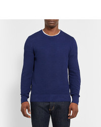 A.P.C. Waffle Knit Cotton And Cashmere Blend Sweater