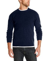Williams Cashmere Ribbed Crew Neck Sweater