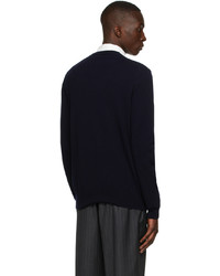 Comme des Garcons Homme Deux Wool Carded Sweater