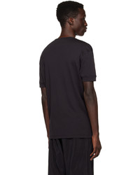Lemaire Black Ribbed T Shirt