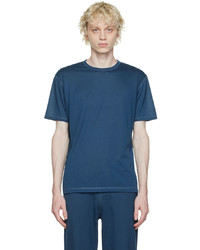 Sunspel Blue Dri Release T Shirt