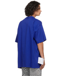 Vetements Blue Logo Label T Shirt