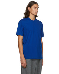 Y-3 Blue Logo T Shirt