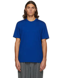 Y-3 Blue Logo T Shirt