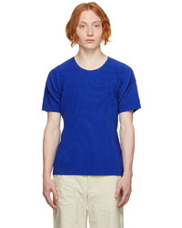 Homme Plissé Issey Miyake Blue Monthly Color July T Shirt