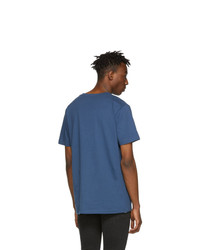 Off-White Blue Slim Logo T Shirt