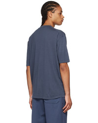 Ermenegildo Zegna Couture Blue Wool T Shirt