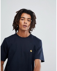 Carhartt WIP Chase Fit T Shirt In Navy