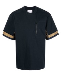 Sacai Chest Zip Pocket T Shirt