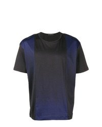 Issey Miyake Men Colour Block Fitted T Shirt