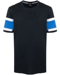 BOSS Colour Block Sleeve Cotton T Shirt