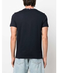 Tommy Hilfiger Contrast Collar Crewneck T Shirt