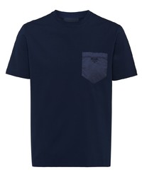 Prada Contrast Pocket T Shirt