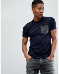 French Connection Contrast Pocket T Shirt