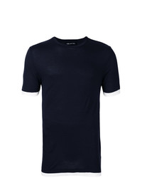 Neil Barrett Contrast Trim T Shirt