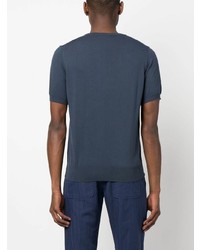Canali Coton Short Sleeve T Shirt