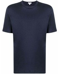 Sunspel Cotton Blend Short Sleeve T Shirt