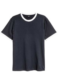 H&M Cotton Jersey T Shirt