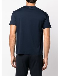 Herno Crew Neck Fitted T Shirt