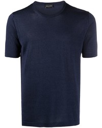 Roberto Collina Crew Neck Fitted T Shirt
